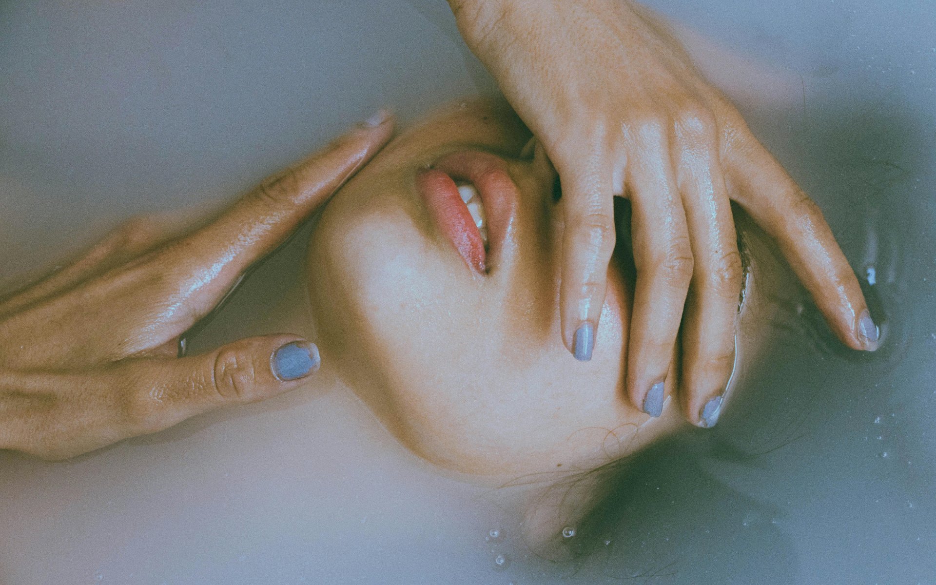 Iced Media brand photography — sensory beauty detail